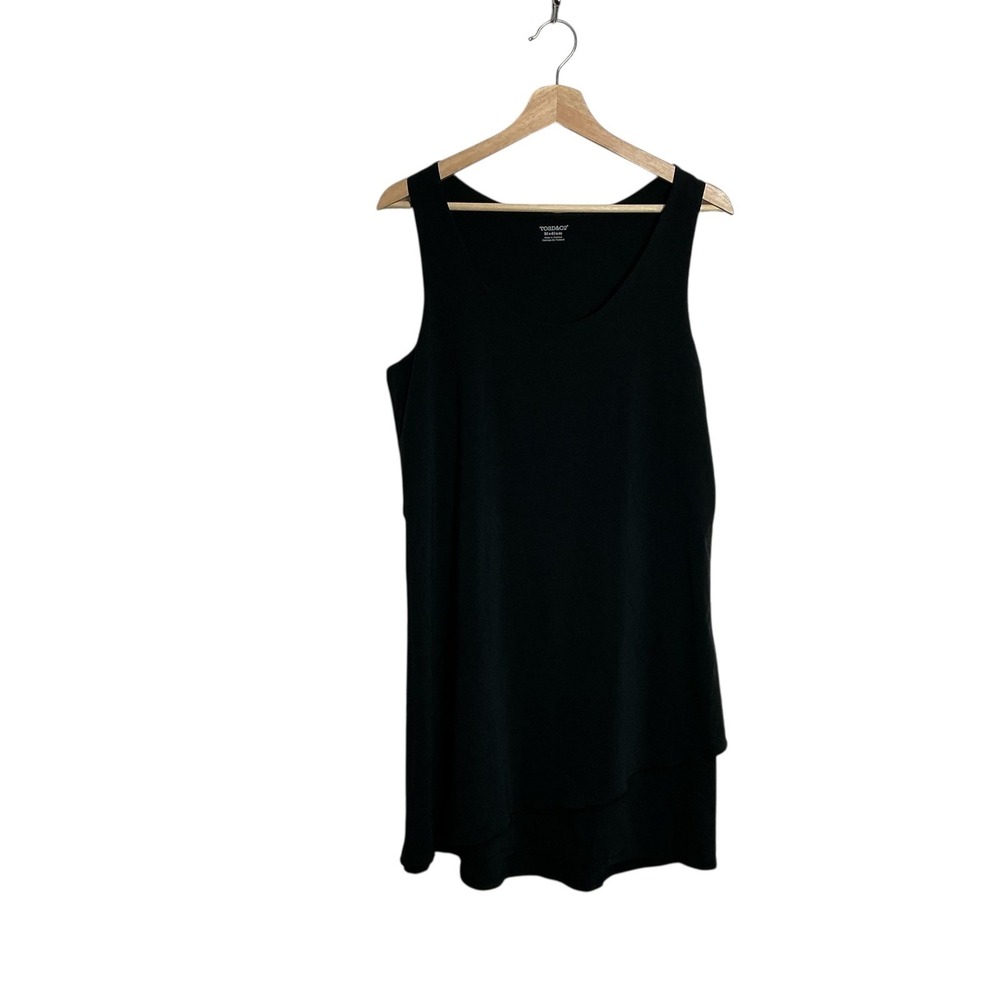 Toad & Co Medium Black Whirlwind Dress UPF 40+ Athleisure